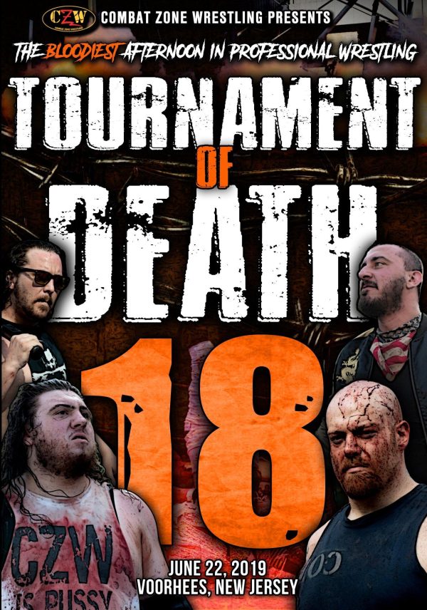 CZW  Tournament of Death 18  06 22 2019 DVD Cheap