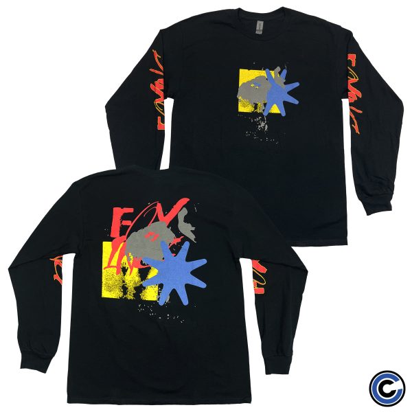 Foxing  Shapes  Long Sleeve For Cheap